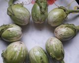 चटपटा भरवा बैंगन (chatpata bharwa baingan recipe in Hindi) रेसिपी चरण 1 फोटो