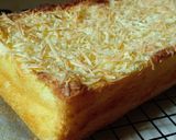 Foto langkah ke 4 dari resep Bolu Vanilla Keju Panggang (Spons Cake).