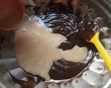 A picture of step 6 of Eggless Whole Wheat Chocolate fudge Brownie.