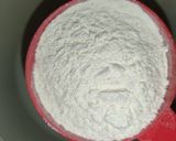 A picture of step 1 of Red velvet cake 🎂🍰.