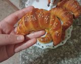 صورة لخطوة 4 من وصفة ميني كرواسون محشي جبن🧀🥐