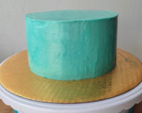Foto del paso 9 de la receta: Ranita Birthday Cake relleno de compota de maracuyá y toronja