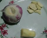 A picture of step 2 of Nargisi Kofty.