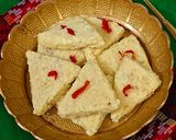 A picture of step 3 of Paneer Burfi (For RakshaBandhan).