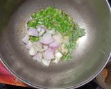 A picture of step 2 of Whole Ragi Pulao.