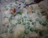 A picture of step 3 of Russian Salad.