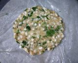 A picture of step 3 of Saboodana Thali Peeth.