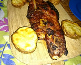 Foto del paso 3 de la receta: Pierna cerdo y batata a la parrilla