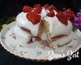 A picture of step 5 of Strawberry Shortcake.