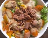 Hình bước làm 1 của món Salat cá ngừ 🐟🥗