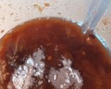 A picture of step 4 of Imli aloo bukhara sharbat Tamarind and plum drink.