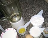A picture of step 1 of Banana Crepes.