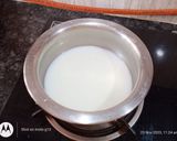 A picture of step 1 of Hyderabadi-style kurma custard with coffee flavour.