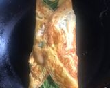 Foto del paso 3 de la receta: Omelette con espinaca y queso