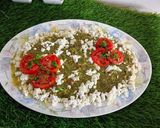 A picture of step 10 of Shahi rani palak paneer.