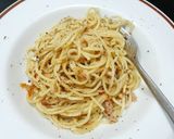 Foto langkah ke 4 dari resep Spaghetti aglio olio tuna.