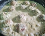 A picture of step 5 of Chicken Malai Kofta in White Gravy.