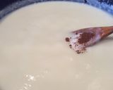 A picture of step 4 of Bechamel/White Sauce.