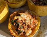 A picture of step 10 of High Protein Low Carb Spaghetti Squash!.