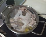 A picture of step 2 of Chicken Pho with Instant Seasoning Cubes.