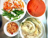 Hình bước làm 1 của món Kimchi cải thảo