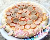 Foto langkah ke 8 dari resep Pizza Teflon Tanpa Ulen Tanpa Telur.