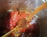A picture of step 2 of Memoni Akni (must try recipe).