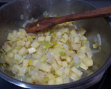 Foto del paso 1 de la receta: Crema de guisantes