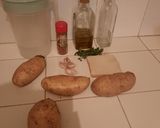 Foto del paso 1 de la receta: Patatas fritas aliñadas al ajillo