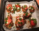 Gombás mozzarellás csirkemell recept fázis 4 fotója