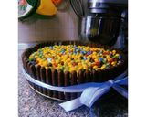 Foto del passaggio 10 della ricetta Torta Togo/Smarties