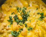 A picture of step 4 of Kadhi badi (Bihar).