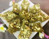 #Green Moong Dal Burfi recipe step 9 photo