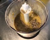 Une image de l'étape 4 de Sauce salade moutarde de Bourgogne, framboise, basilic et persil frais.