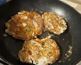Pulykafasírt sült zöldségekkel recept fázis 1 fotója