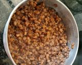 A picture of step 1 of Masoor dal.