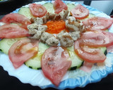 Foto del paso 6 de la receta: Pechuga de pavo al ajillo en ensalada