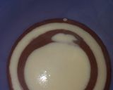 Foto langkah ke 4 dari resep Puding zebra coklat vanilla.