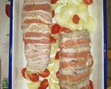 Baconben sült sertésszűzérme édesburgonyapürével 🙂 recept fázis 4 fotója