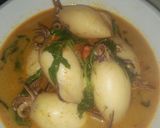 Foto langkah ke 8 dari resep Gulai cumi isi tahu dan telur,instant.