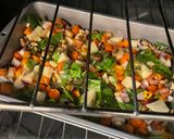 A picture of step 2 of Vegetables cake.