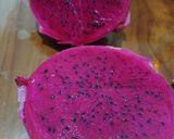 Foto langkah ke 1 dari resep Es Krim Buah Naga Simple.