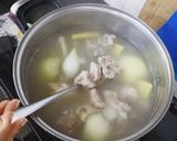 Hình bước làm 3 của món Bún cá ngừ