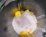 A picture of step 2 of Peach slush.