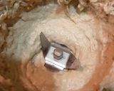 A picture of step 1 of Muttabal/ Moutabal- Arabic or Middle Eastern Aubergine Dip.