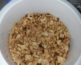 A picture of step 4 of Kienyeji with pea nuts# my mum's contest#.