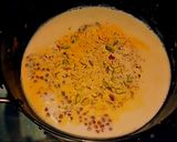A picture of step 5 of Basundi.