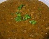 A picture of step 11 of Dal Makhni in Punjabi style.