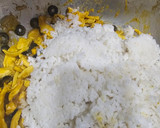 Foto del paso 6 de la receta: Timbal kremoso de arroz y olivas negras