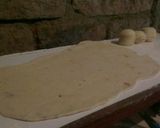 A picture of step 8 of Garlic and onion chapati.
